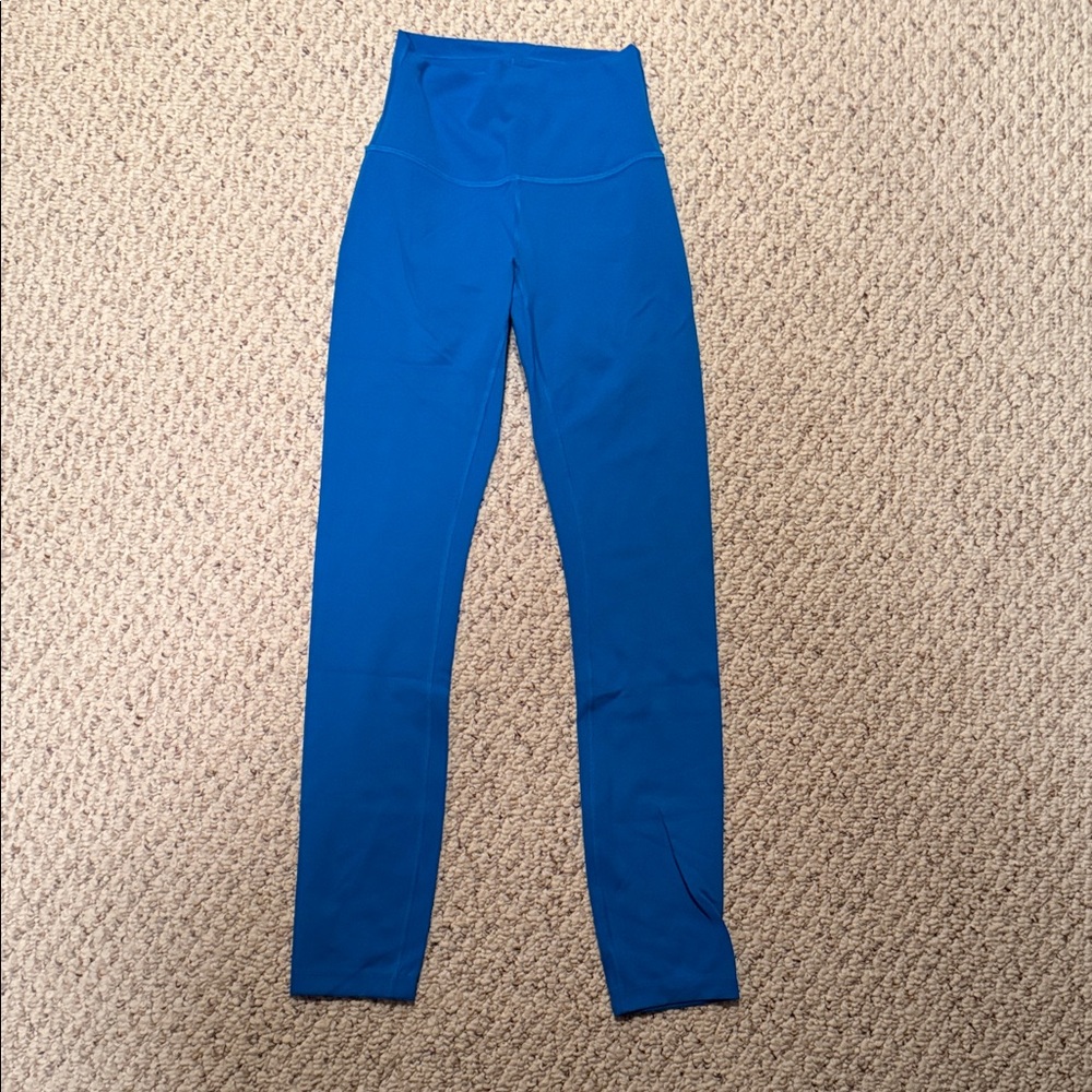 lululemon athletica Vibrant Blue Leggings
